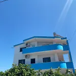 White & Blue Apartment's Golem (Tirana)