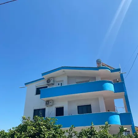 White & Blue Apartment's Golem (Tirana)