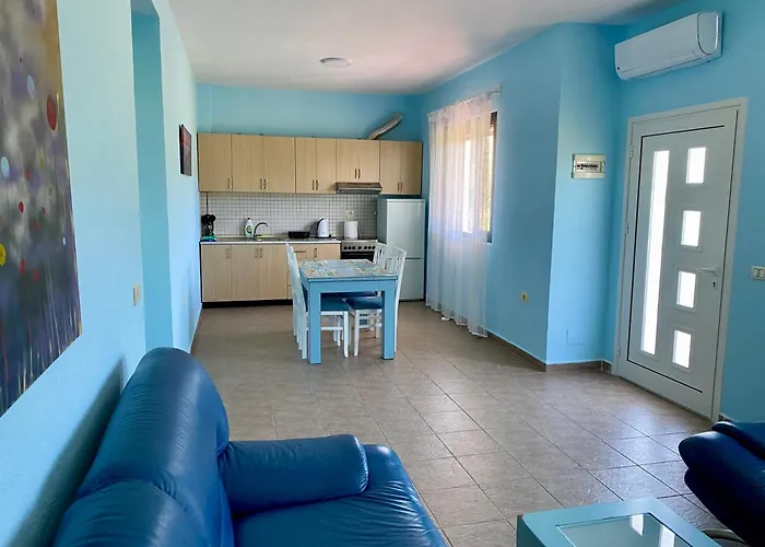 White & Blue Apartment's Golem (Tirana)