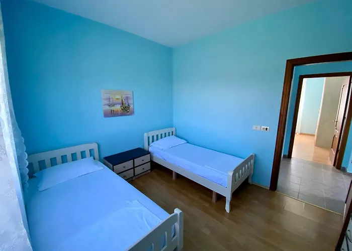 Apartment White & Blue Apartment's Golem (Tirana)
